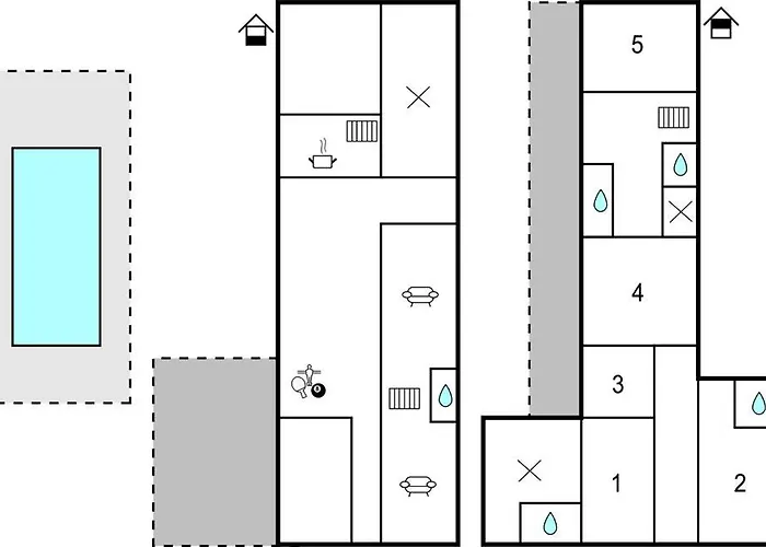 In Montgaillard Vakantiehuis *